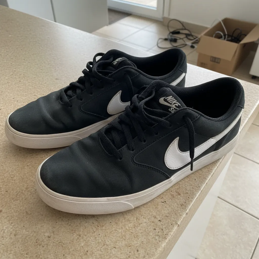 Nike SB Charge Zapatillas Nobuk Negras