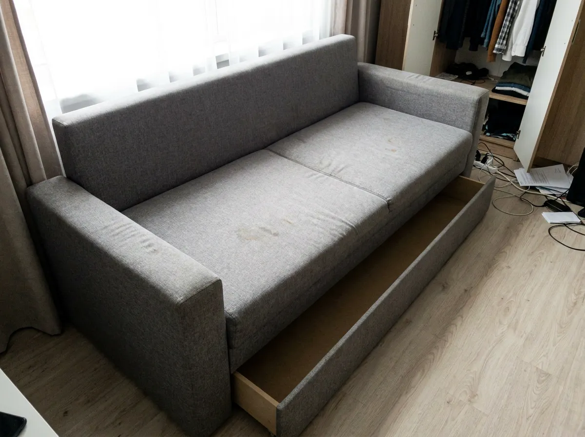 ENVIO GRATIS!! Sofá Cama con Almacenaje