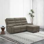 Chaise longue derecha relax eléctrica AMANDA color visón