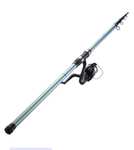 CAPERLAN Combo Caña y Carrete Pesca Surfcasting SYMBIOS-100 420cm Telescopica