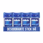 Pack 4 x 70 ml Gillette Clear Gel Antitranspirante Desodorante Cool Wave Para Hombre