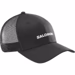 Salomon Logo Gorra Camionero, gráficos, Uso versátil, Comodidad Transpirable, Malla algodón.