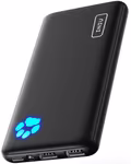 INIU Power Bank, Slimmest Triple 3A de Alta Velocidad 10000mAh Bateria Externa, USB C Bateria Portatil con Linterna