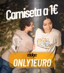 Camiseta Sorpresa a 1€ (Mejor opción: boli 1€ + camiseta 1€ + 0€ recogida en tienda ; total 2€ por pedido)