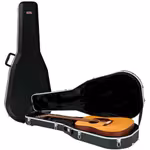 Gator Cases Estuche Deluxe ABS Moldeado para Guitarras Acústicas de 12 Cuerdas Estilo Dreadnought (GC-DREAD-12)