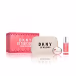 DKNY Be Delicious Fresh Blossoom Set Regalo para Mujer – Eau de Parfum 100 ml + Bruma Corporal 125 ml + Neceser de Viaje